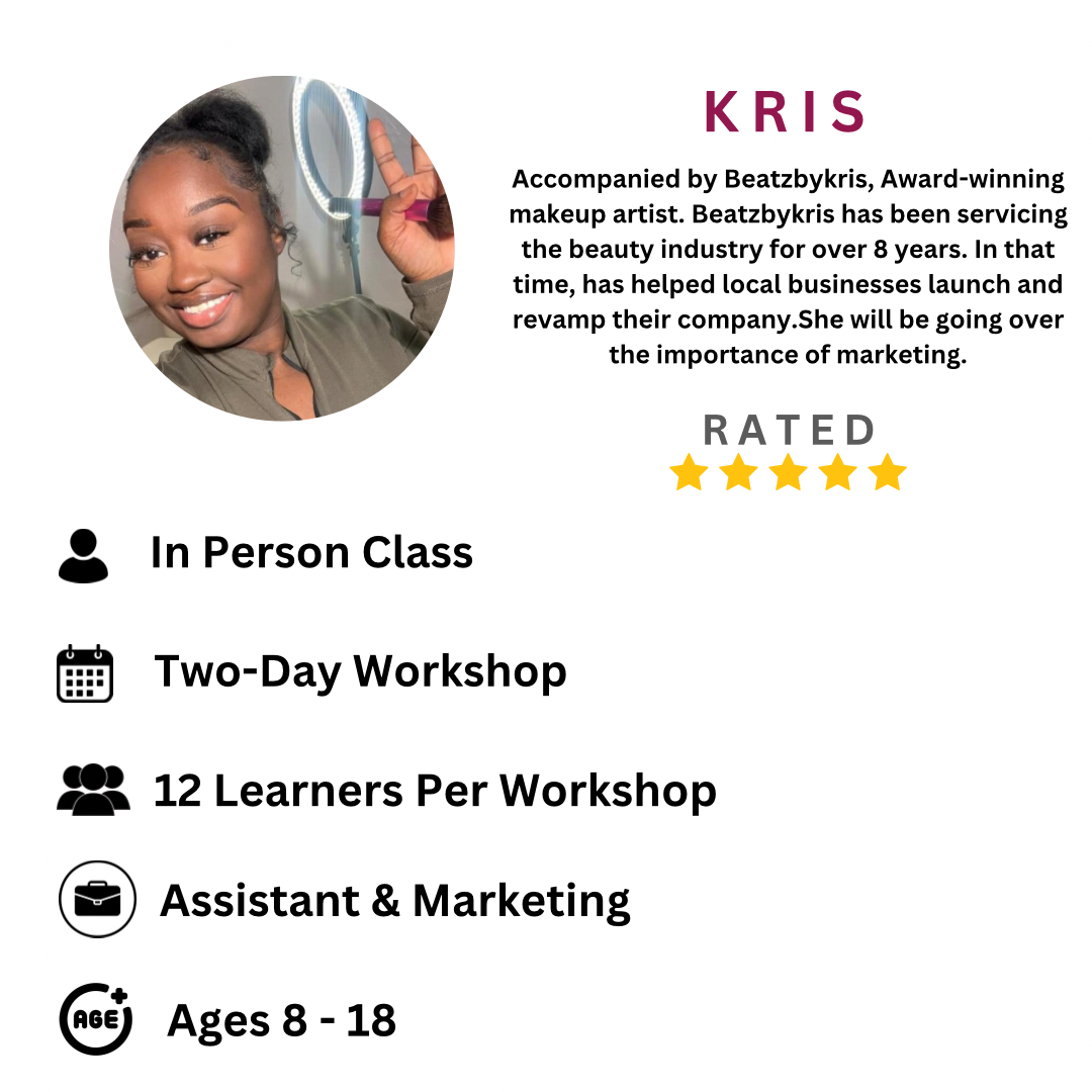 Teen Workshop: Braids DECEMBER - 1 Day Class